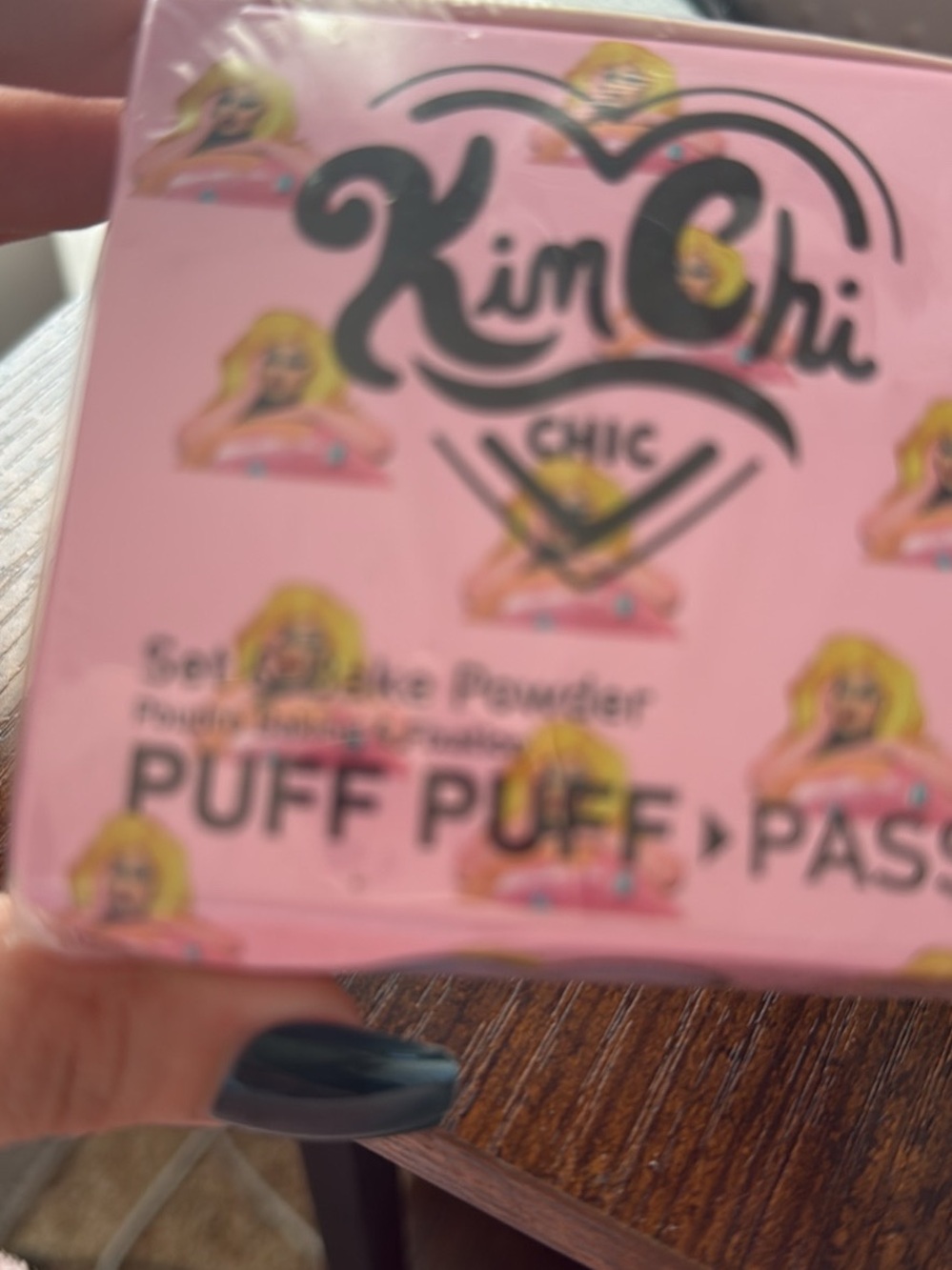 Puff Puff Setting Powder - Pink